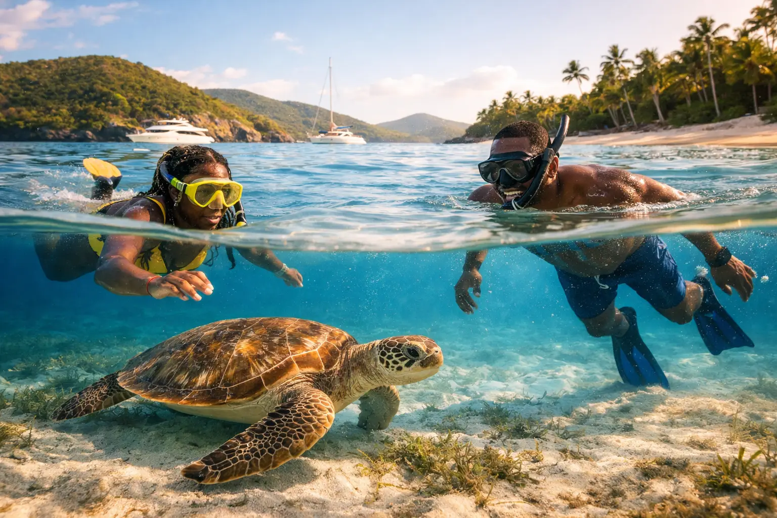 A Guide to Sea Turtle Snorkeling in St. Thomas