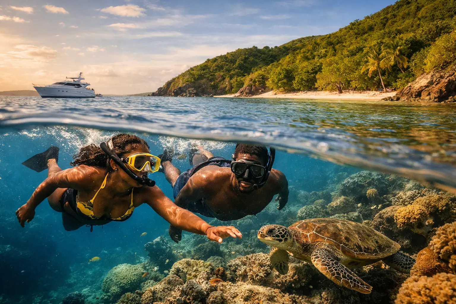 Best Hidden Reef Snorkeling Near St. Thomas