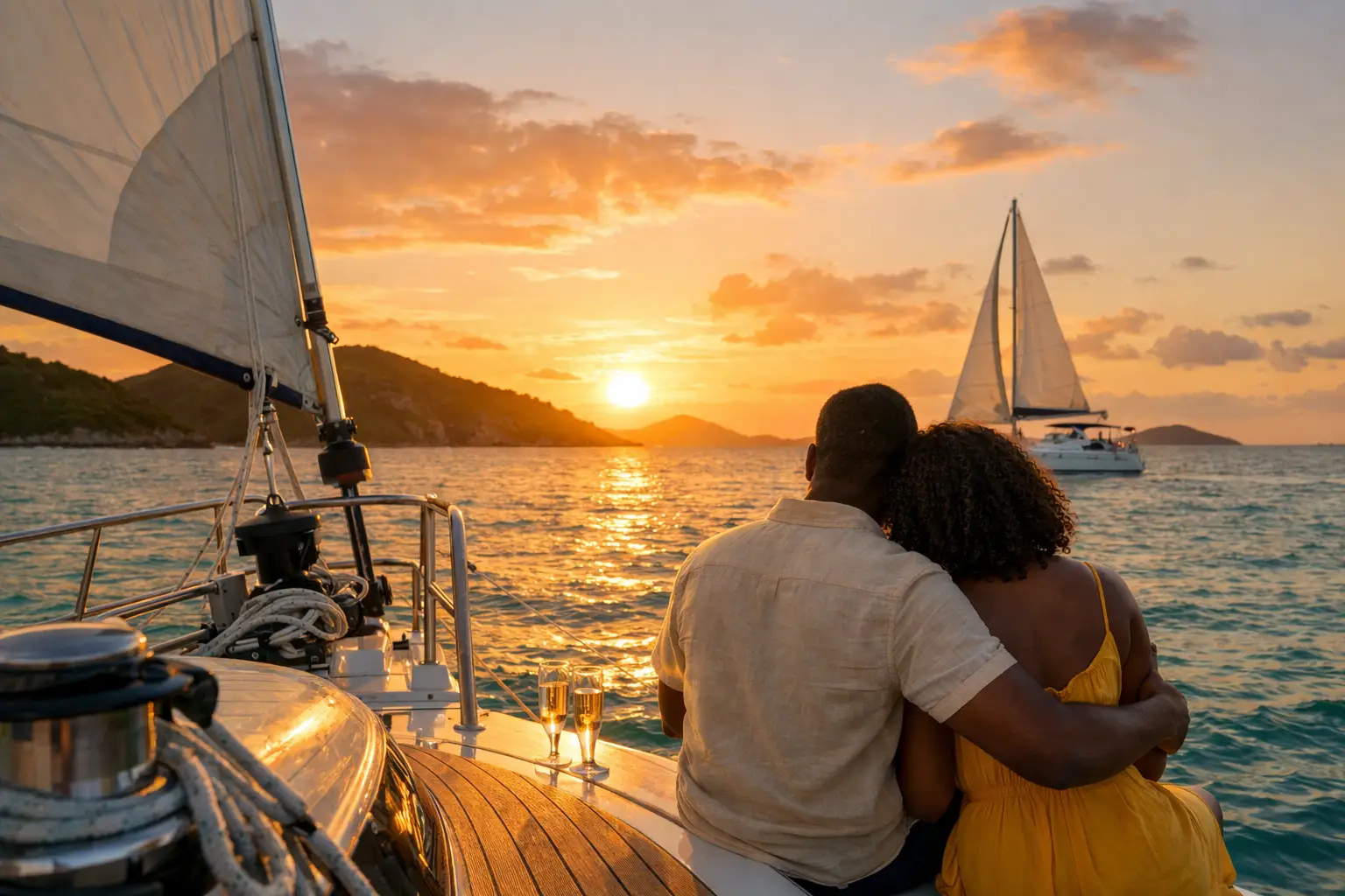 Best Sunset Cruise for Couples in St. Thomas
