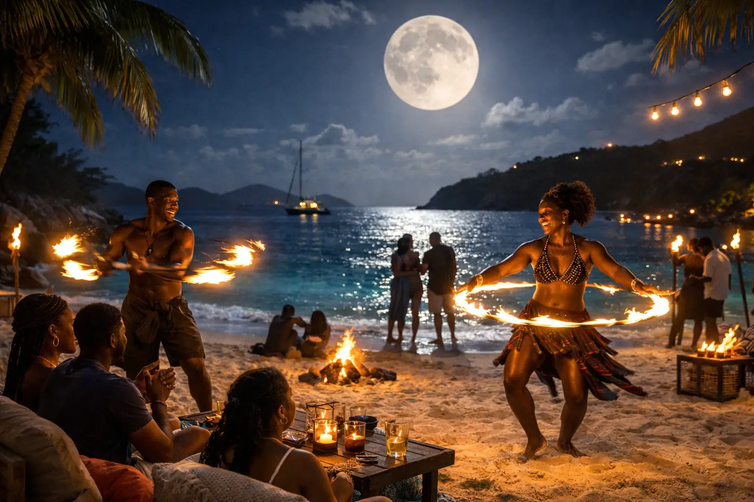 Full Moon Beach Entertainment That Feels Magical