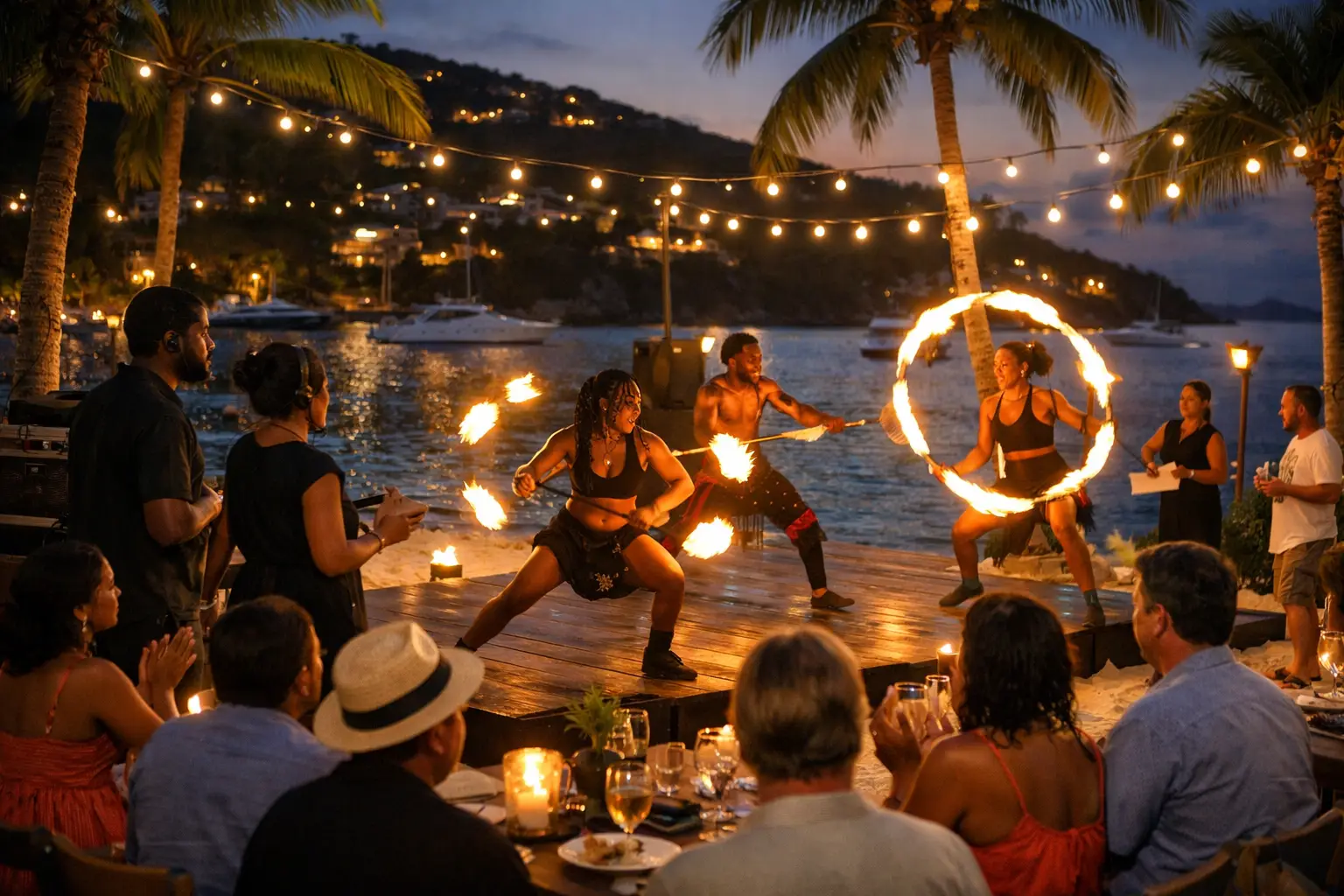 How to Hire Fire Dancers for a St. Thomas Event