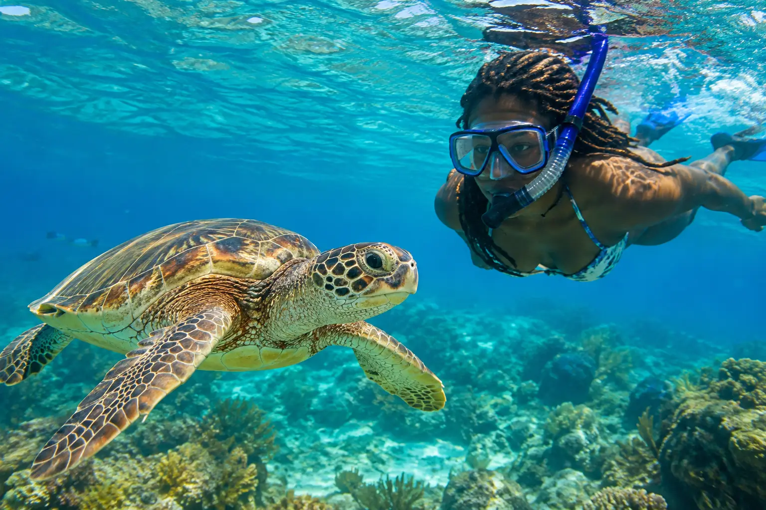 How to Snorkel Turtle Reefs With Calm Confidence