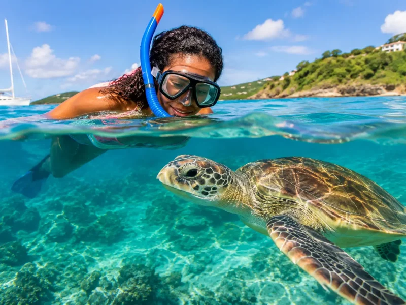 Turtle Snorkel Itineraries for St. Thomas